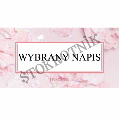 Karty kategorii A6 z napisami w motywie cukierkowym, różowym. Drukowany font idealnie współgra z projektem graficznym. Produkt do kopert A6.