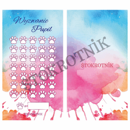 Wyzwanie pupil foliowane