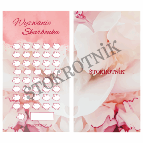 Wyzwanie skarbonka foliowane