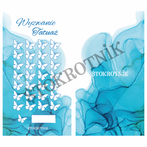 Wyzwanie tatuaż foliowane