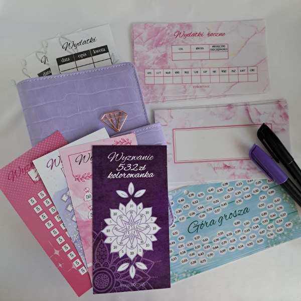 Box oszczędnościowy startowy LAWENDA Skórka