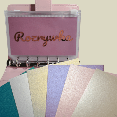 Karty kategorii, personalizowane koperty do bindera A7