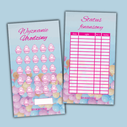 Foliowane Wyzwanie urodziny