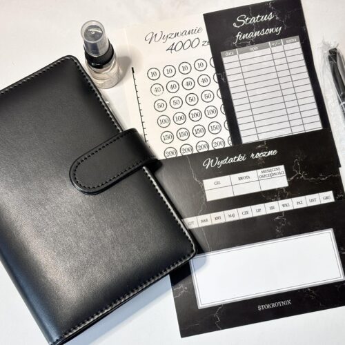 Zestawy oszczędnościowy czarno-biały