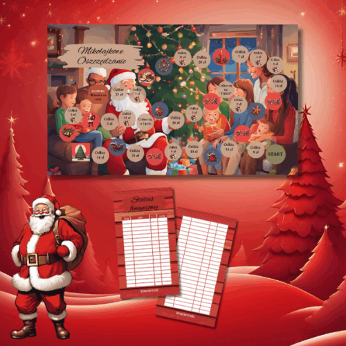 Gra Oszczędnościowa "Mikołajkowe Oszczędzanie"