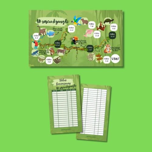 Gra Oszczędnościowa "W sercu dżungli"