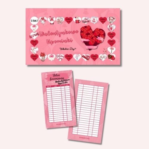 Gra oszczędnościowa "Walentynkowe upominki"