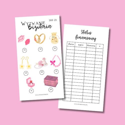 Wyzwanie biżuteria laminowane [Edycja minimalistyczna]