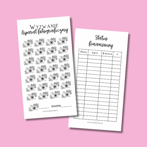 Wyzwanie aparat fotograficzny laminowane [Edycja minimalistyczna]