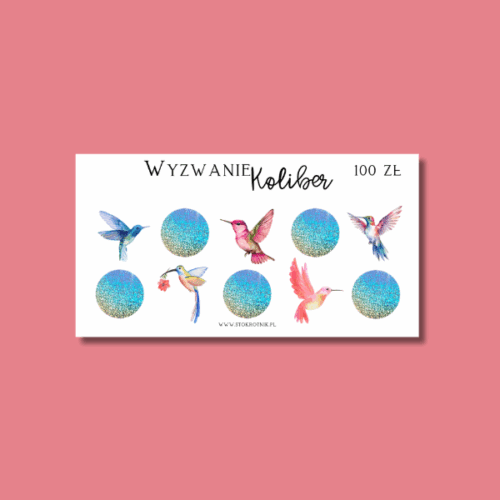 Zdrapka koliber laminowana [Edycja minimalistyczna]