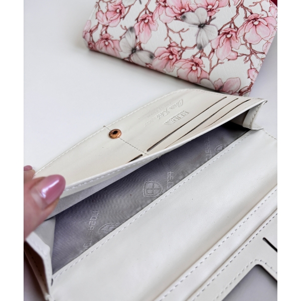 OUTLET Duży Portfel ze skóry naturalnej damski - różne kolory - obrazek 5