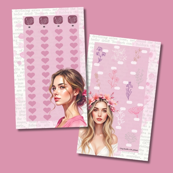 OUTLET Wyzwanie a6 "W kobiecym stylu" - foliowane, dwustronne - obrazek 3