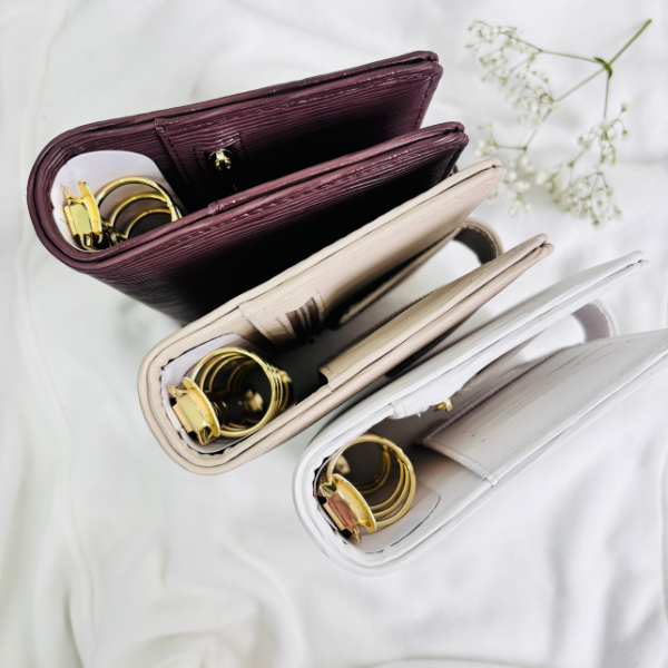 Segregator a6 Saffiano Premium - odcienie beżu