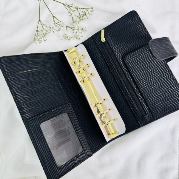 Segregator a6 Saffiano Premium - odcienie beżu - obrazek 11