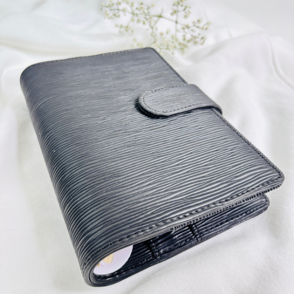 Segregator a6 Saffiano Premium - odcienie beżu - obrazek 10