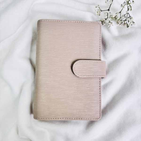 Segregator a6 Saffiano Premium - odcienie beżu - obrazek 7