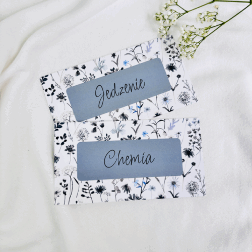 Karty kategorii Czerń, Edycja Wildflowers (5 sztuk)