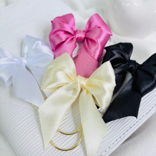 Dekoracyjne spinacze ozdobne z kokardkami