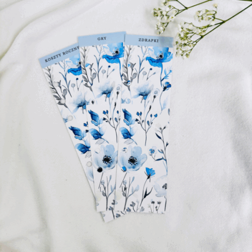 Zakładka Błękit, Edycja Wildflowers (zestaw)