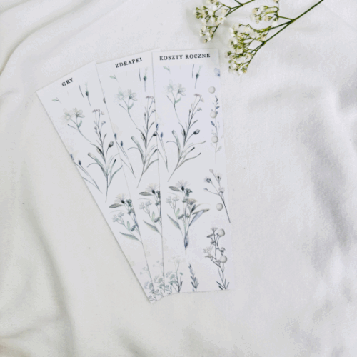 Zakładka Zieleń, Edycja Wildflowers (zestaw)