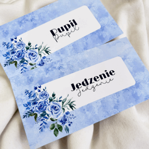 Karty kategorii Błękit, Edycja Rozważna i Romantyczna (5 sztuk)