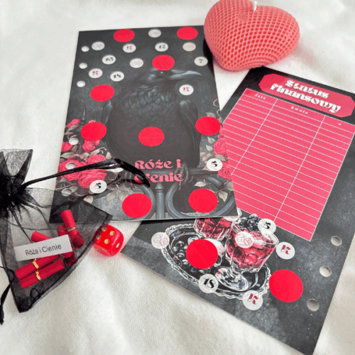 Róże i cienie wpinane do a6