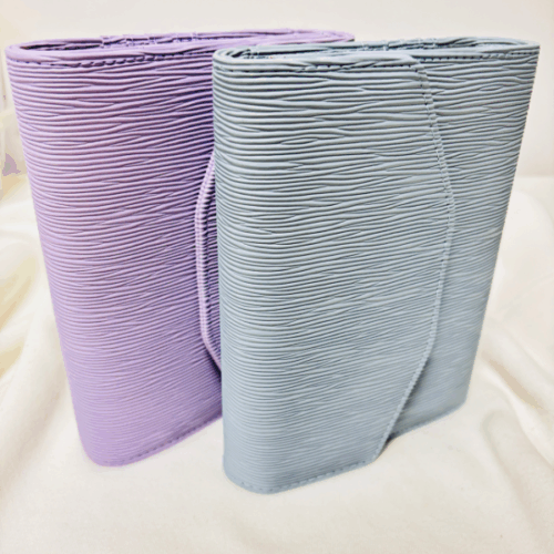 Segregator a6 Saffiano ELITE - odcienie niebieskiego i fioletowego