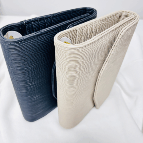 Segregator a6 Saffiano ELITE - odcienie czarnego i beżowego