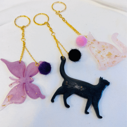 Ozdobne breloki różne warianty