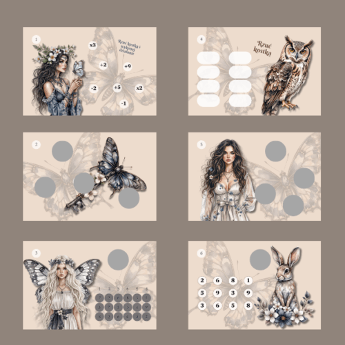 Zestaw 6 miniwyzwań z kopertą [Kalendarz 2025]