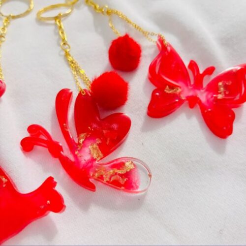 Ozdobne breloki różne warianty