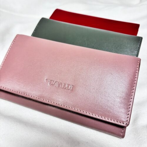 Portfel skórzany damski, różne kolory