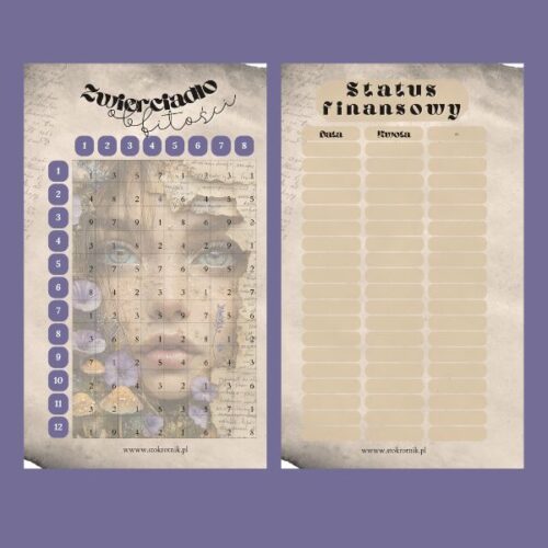 HIT Zwierciadło obfitości, wyklejanka bingo, wpinana do a6